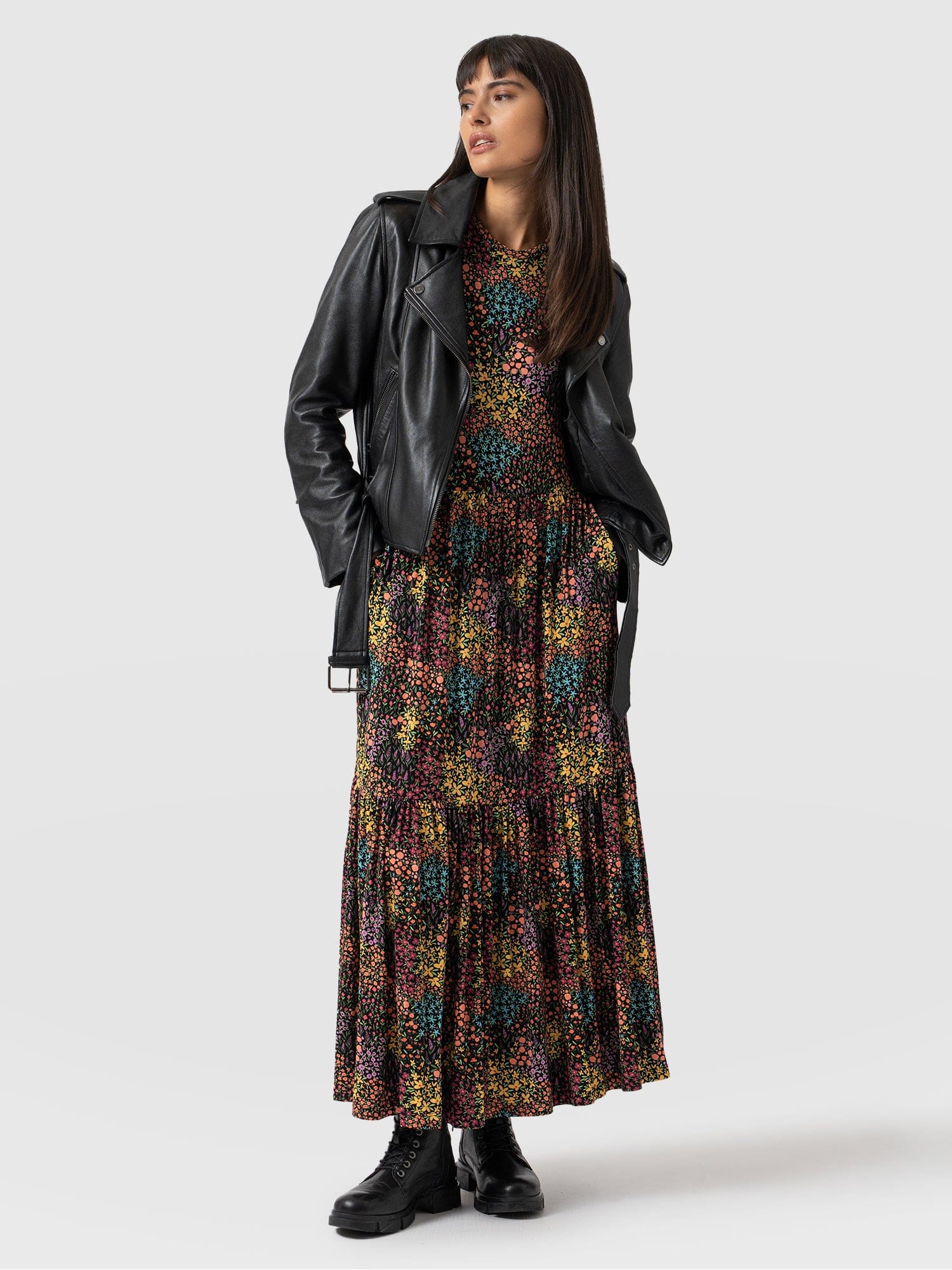 Greenwich Dress Short Sleeve - Ditsy Floral